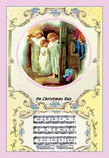 On Christmas Day 20x30 poster