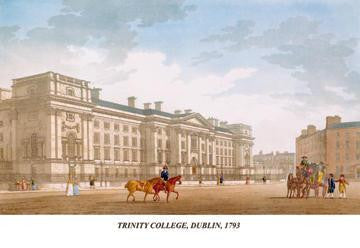 Trinity College, Dublin, 1793 20x30 poster