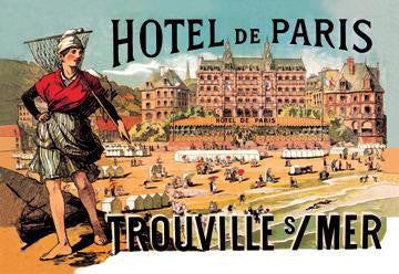 Hotel de Paris: Trouville-sur-Mer 20x30 poster