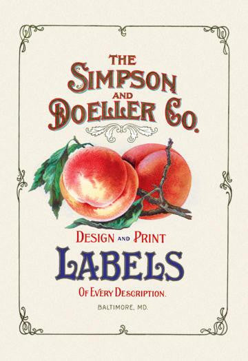 The Simpson and Doeller Co. 20x30 poster