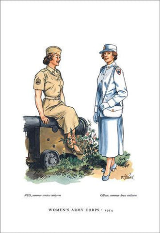 Women&#39;s Army Corps, 1954 20x30 poster