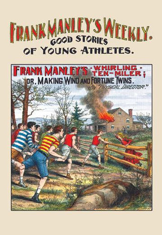 Frank Manley Weekly: Frank Manley&#39;s Whirling Ten Miler 20x30 poster