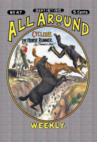 All Around Weekly: Cyclone, The Horse Runner 20x30 poster