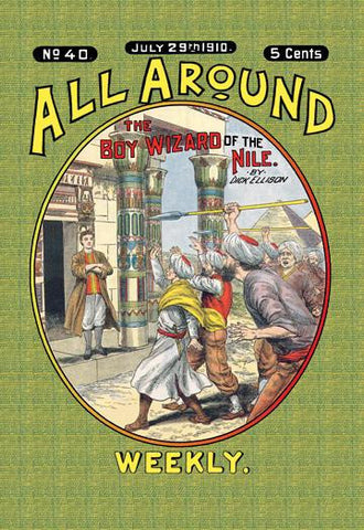 All Around Weekly: The Big Boy Wizard of the Nile 20x30 poster