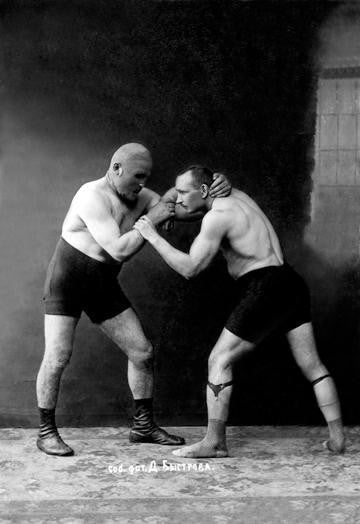 Russian Wrestlers 20x30 poster