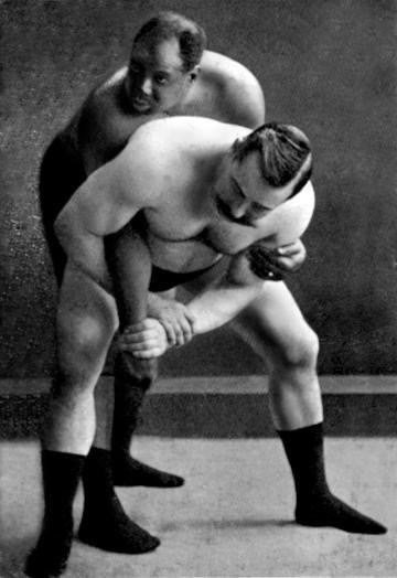 Wrist Lock: Russian Wrestlers 20x30 poster