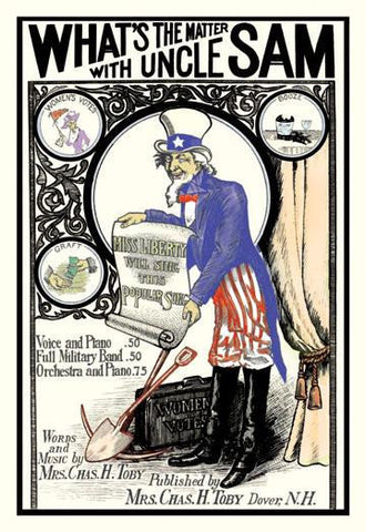 What&#39;s the Matter with Uncle Sam 20x30 poster