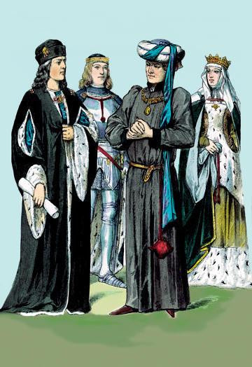 Henry VII and Barron of Suffolf 20x30 poster