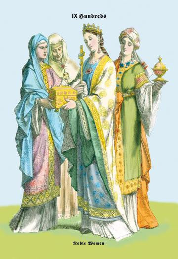 Noblewomen, 15th Century 20x30 poster