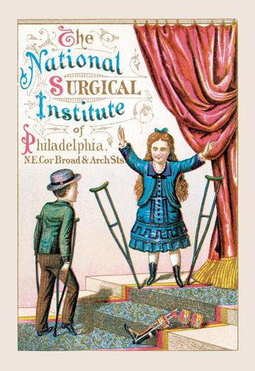 The National Surgical Institute of Philadelphia 20x30 poster