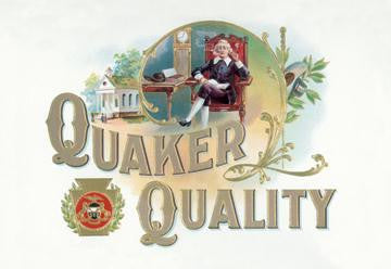 Quaker Quality 20x30 poster