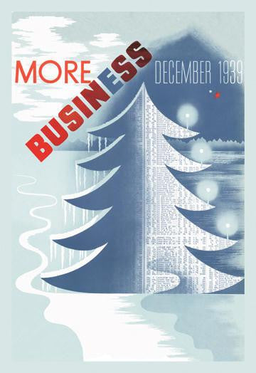 Christmas Means Business 20x30 poster