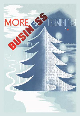 Christmas Means Business 20x30 poster