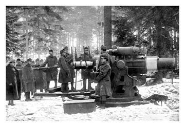 The Great Austrian Skoda Gun 20x30 poster