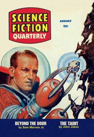 Science Fiction Quarterly: Astronaut Miner 20x30 poster