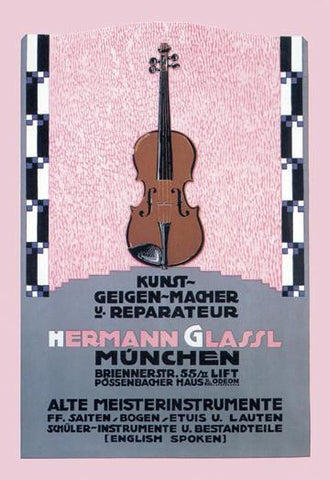 German Music Store 20x30 poster