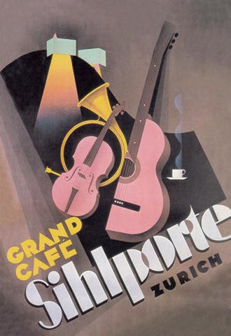 Sihlporte Grand Cafe 20x30 poster