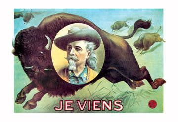 Buffalo Bill: Je Viens 20x30 poster