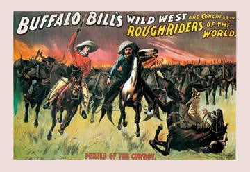 Buffalo Bill: Perils of the Cowboy 20x30 poster