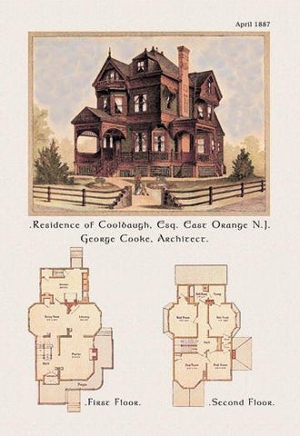 Residence of F. W. Coolbaugh, Esquire 20x30 poster