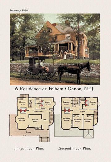 Residence at Pelham Manor 20x30 poster