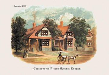 Cottages for Fifteen Hundred Dollars 20x30 poster