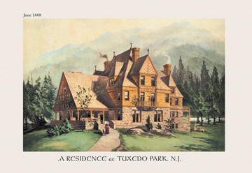 A Residence at Tuxedo Park, New Jersey 20x30 poster