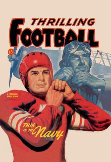 Thrilling Football 20x30 poster