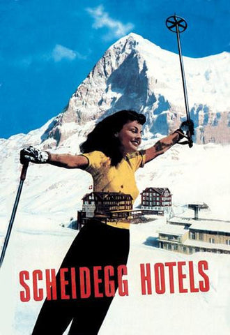 Scheidegg Hotels 20x30 poster