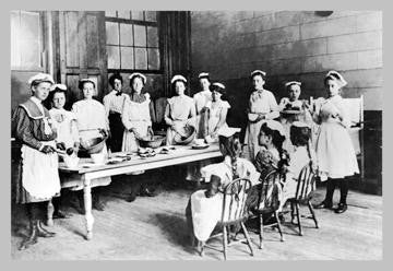 Women in Home Economics Class 20x30 poster