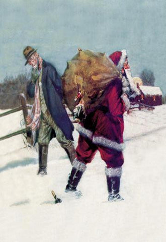 Bootlegging Santa 20x30 poster