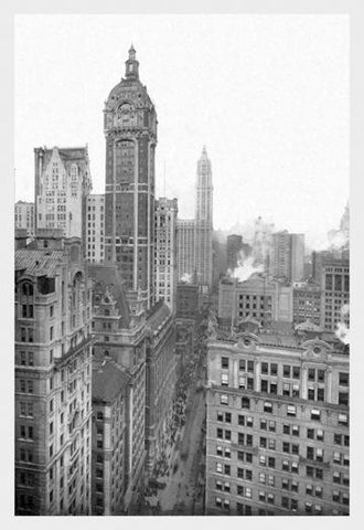 New York City with Singer Tower, 1911 20x30 poster