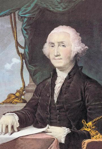 Portrait of George Washington 20x30 poster