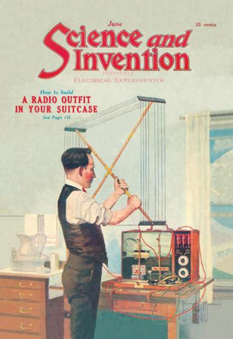 Science and Invention: How to Build a Radio Outfit in Your Suitcase 20x30 poster