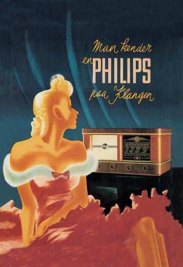 Man Kender en Philips paa Klangen 20x30 poster