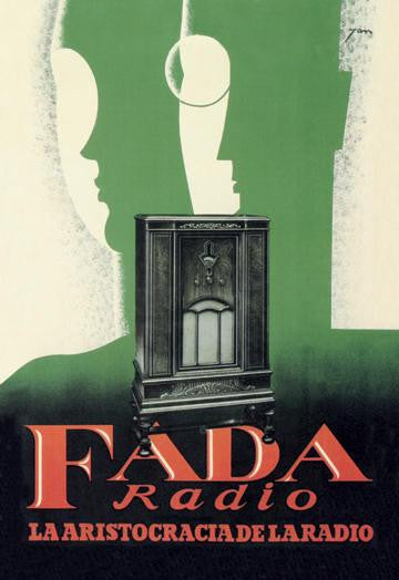 Fada Radio - La Aristocracia de la Radio 20x30 poster