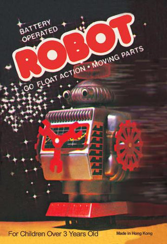 Battery Operated Robot: Go Float Action and Moving Parts 20x30 poster