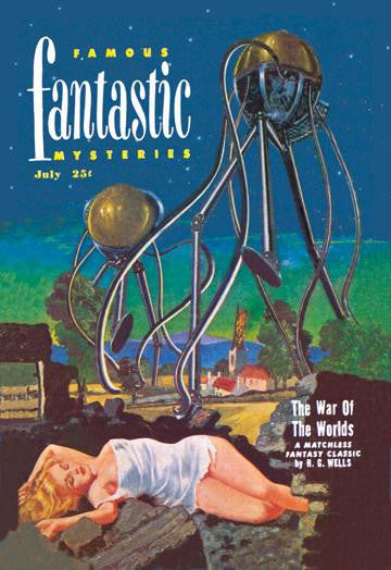 Famous Fantastic Mysteries: Tentacled Robots 20x30 poster