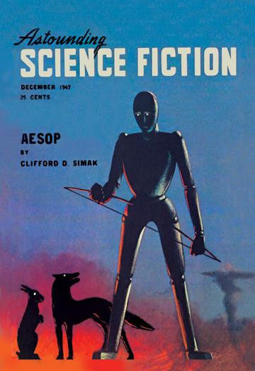 Astounding Science Fiction, December 1947 20x30 poster