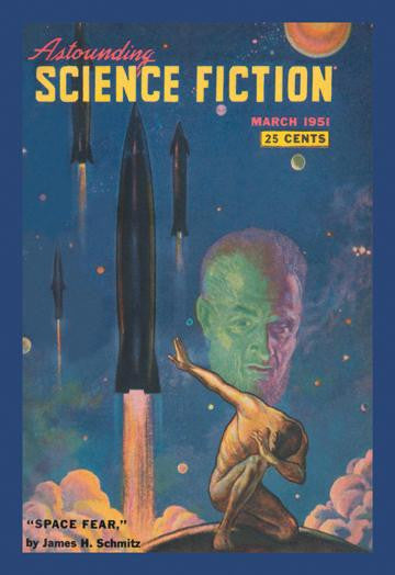 Astounding Science Fiction: Space Fear 20x30 poster