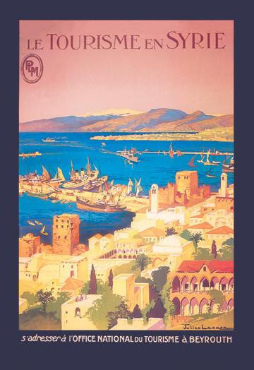 Le Tourisme en Syrie 20x30 poster