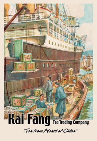 Kai Fang Tea Trading Company: Tea from the Heart of China 20x30 poster