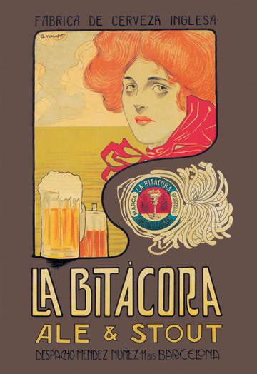 La Bitacora Ale and Stout 20x30 poster