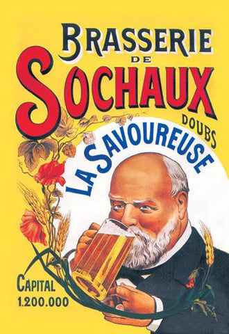 Brasserie de Sochaux 20x30 poster