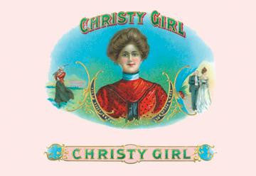 Christy Girl Cigars 20x30 poster