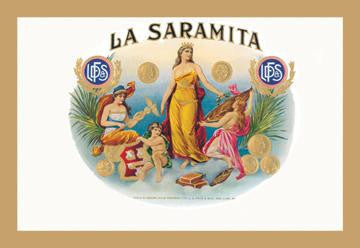 La Saramita Cigars 20x30 poster