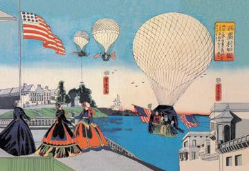 American Hot Air Balloons Take Flight 20x30 poster