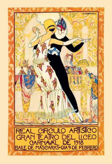 Real Circulo Artistico 20x30 poster