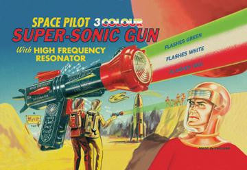 Space Pilot Super-Sonic Gun 20x30 poster