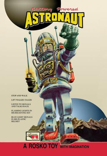 Battery Powered Astronaut 20x30 poster